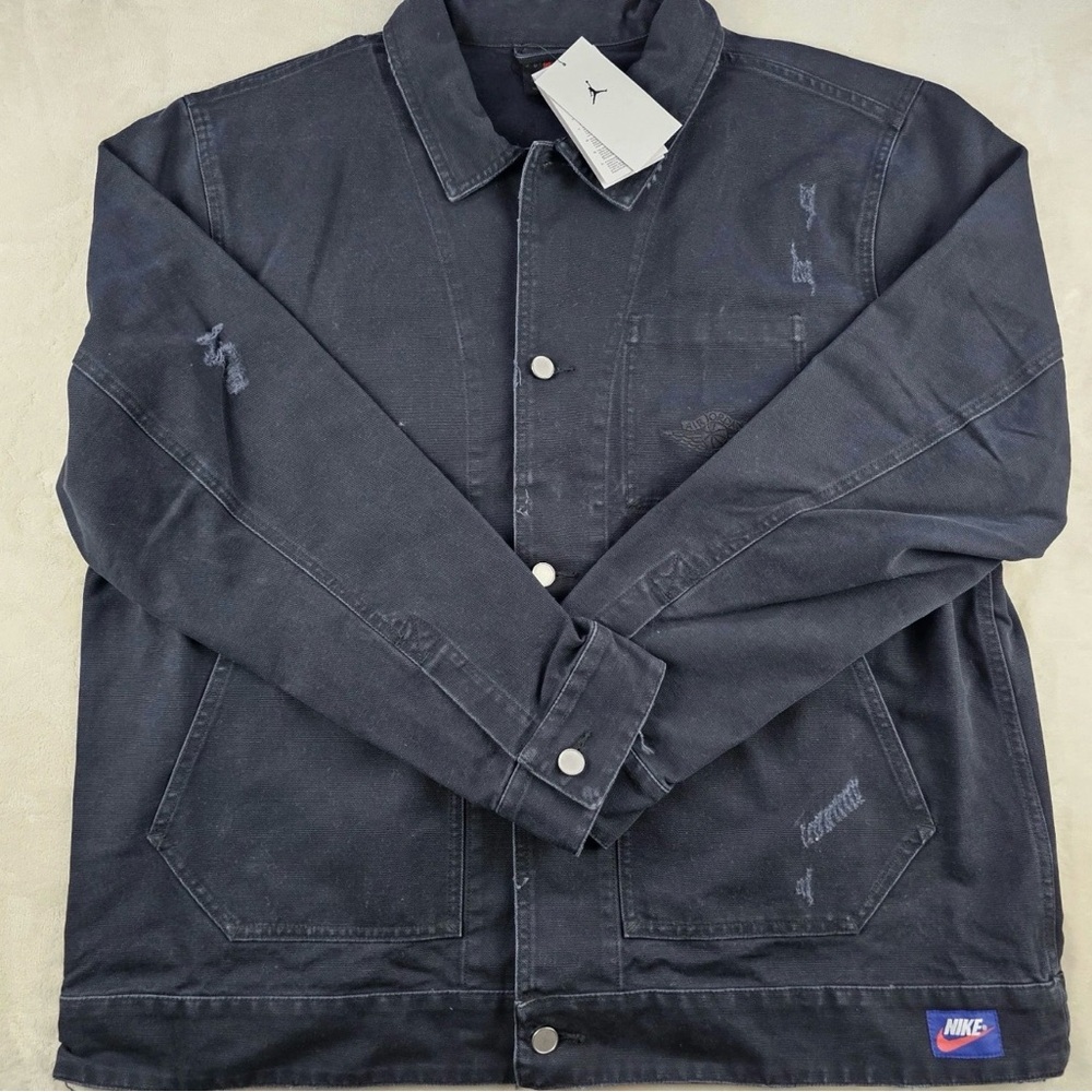 NEW Nike Air Jordan Rare Air Chicago Men's Size XL Jacket Black IB3001-010